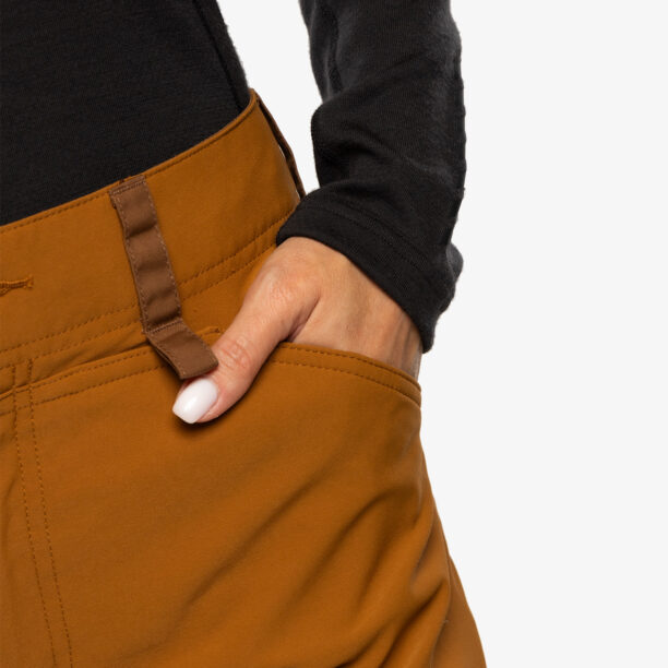 Original Pantaloni trekking femei Fjallraven Keb Trousers - brown/chestnut