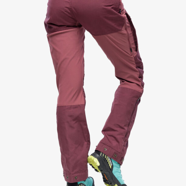 Pantaloni trekking femei Fjallraven Keb Trousers - port/mesa purple preţ