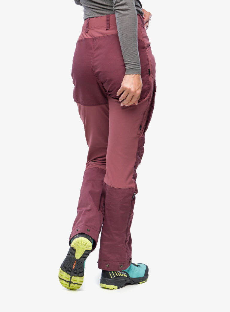 Preţ Pantaloni trekking femei Fjallraven Keb Trousers - port/mesa purple