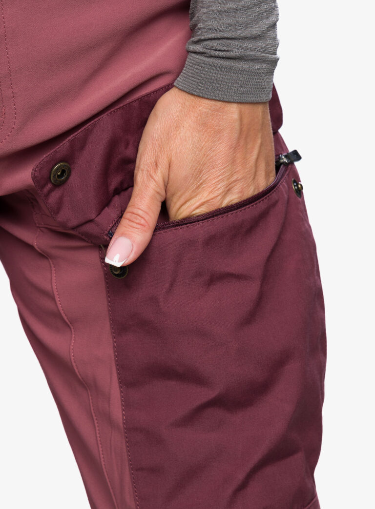 Pantaloni trekking femei Fjallraven Keb Trousers - port/mesa purple - imagine 6