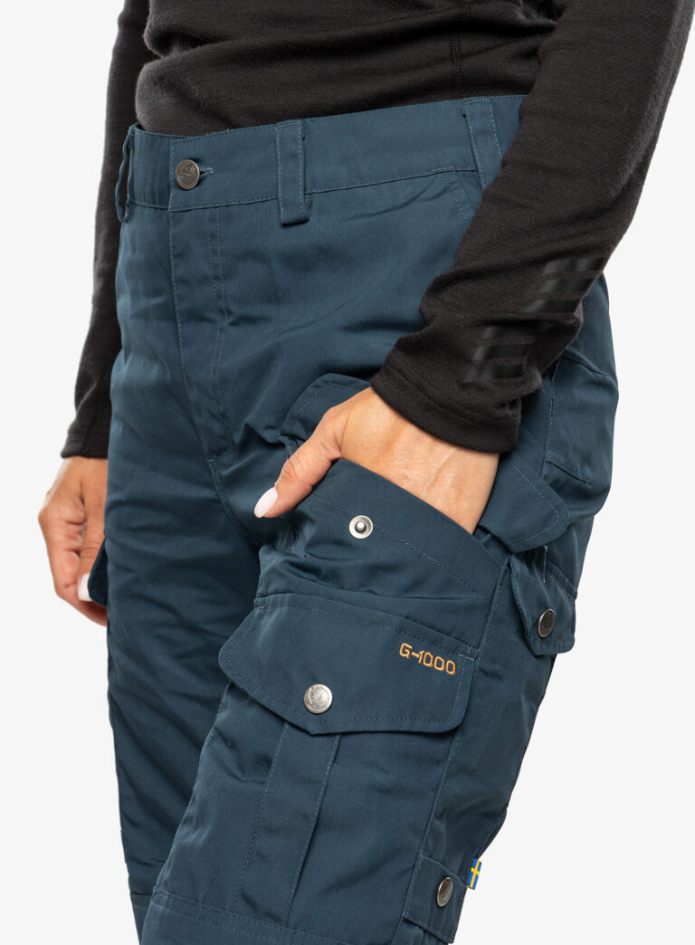 Pantaloni trekking femei Fjallraven Vidda Pro Trousers - mountain blue - imagine 6