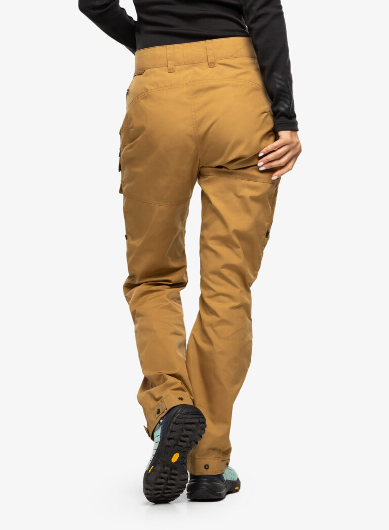 Pantaloni trekking femei Fjallraven Vidda Pro Ventilated Trs - buckwheat brown preţ