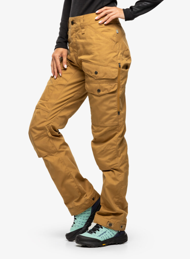 Cumpăra Pantaloni trekking femei Fjallraven Vidda Pro Ventilated Trs - buckwheat brown