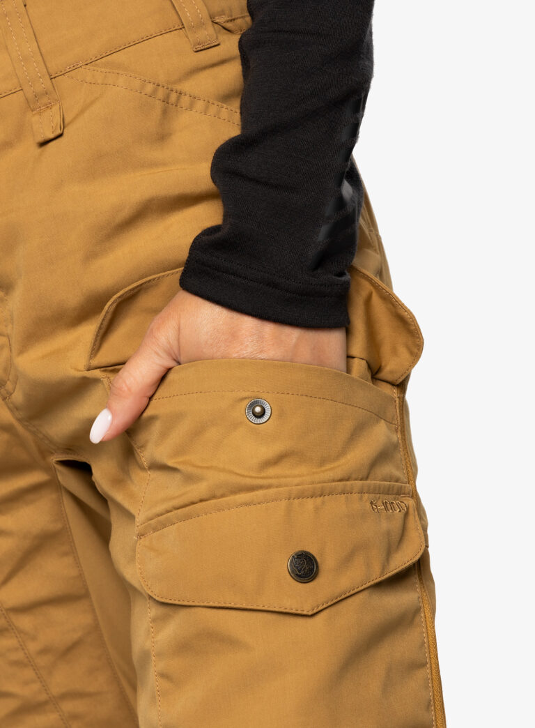 Pantaloni trekking femei Fjallraven Vidda Pro Ventilated Trs - buckwheat brown - imagine 6