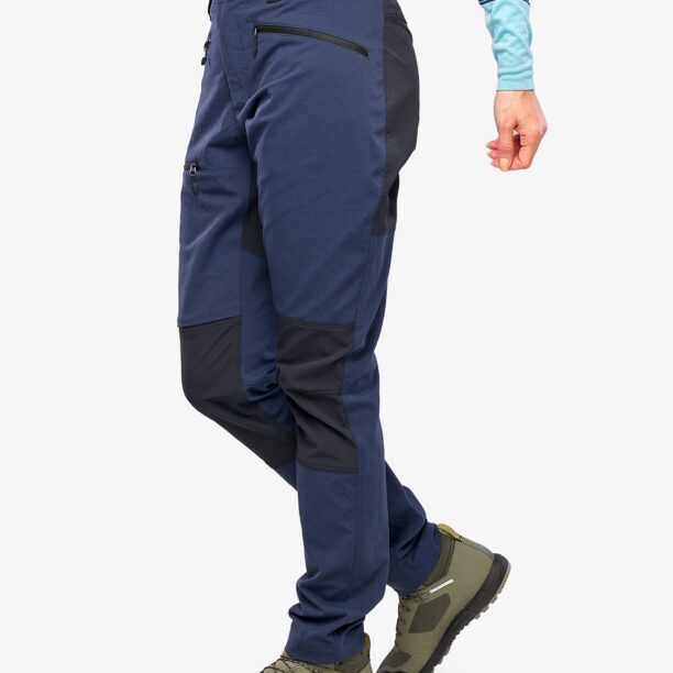 Pantaloni trekking femei Haglofs Mid Slim Pant - tarn blue/true black