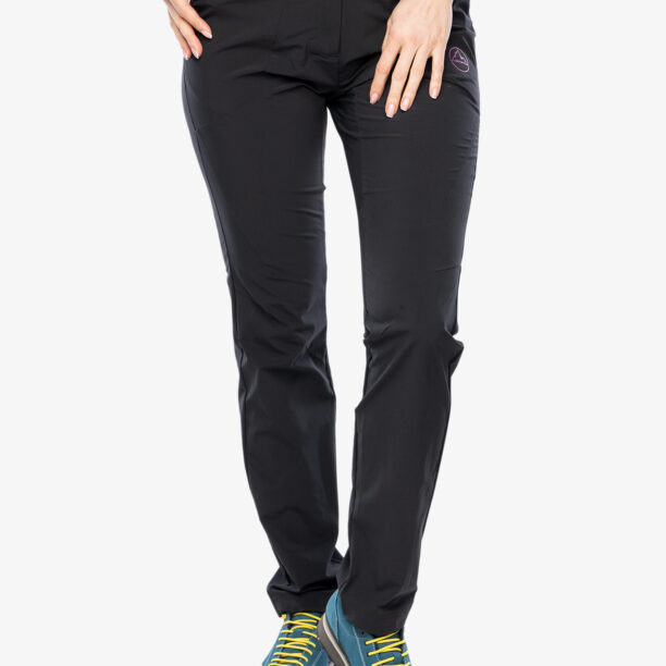 Original Pantaloni trekking femei La Sportiva Brush Pant - black/springtime