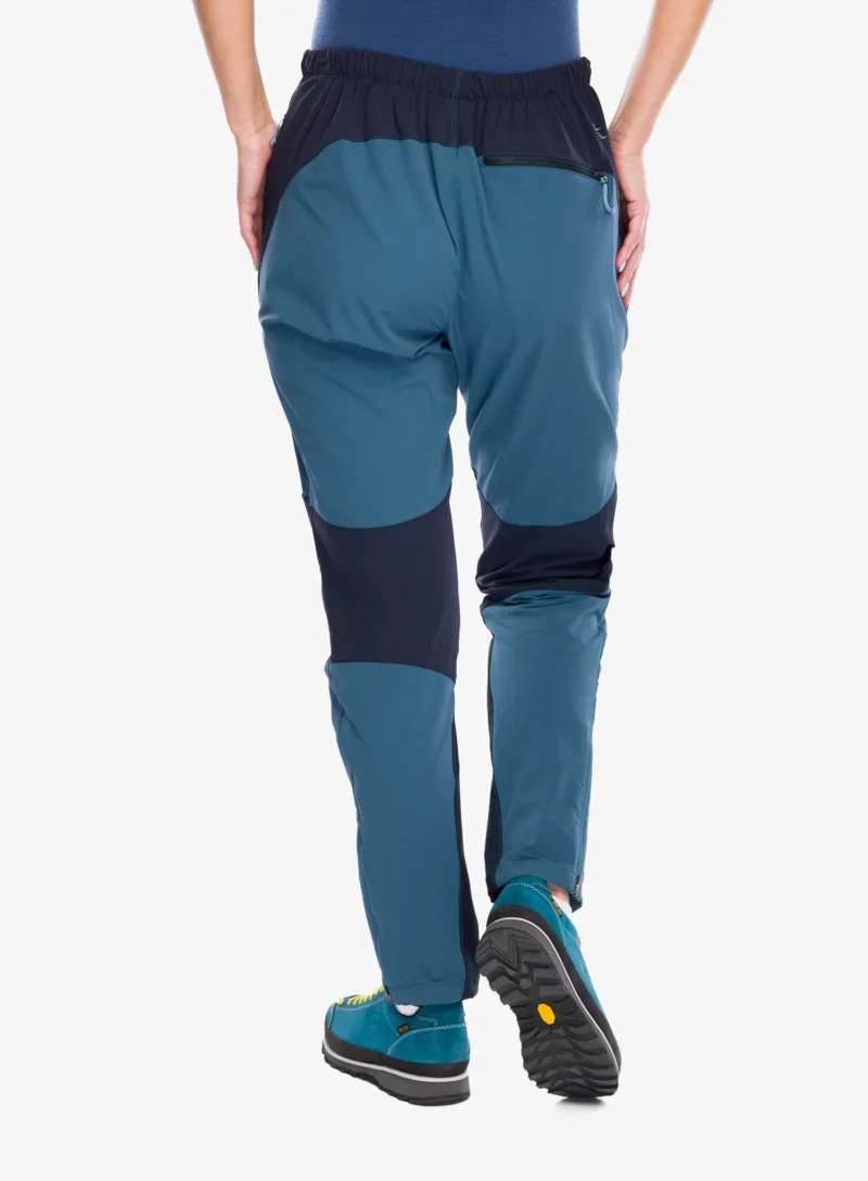 Pantaloni trekking femei Rab Torque Pants - orion blue preţ