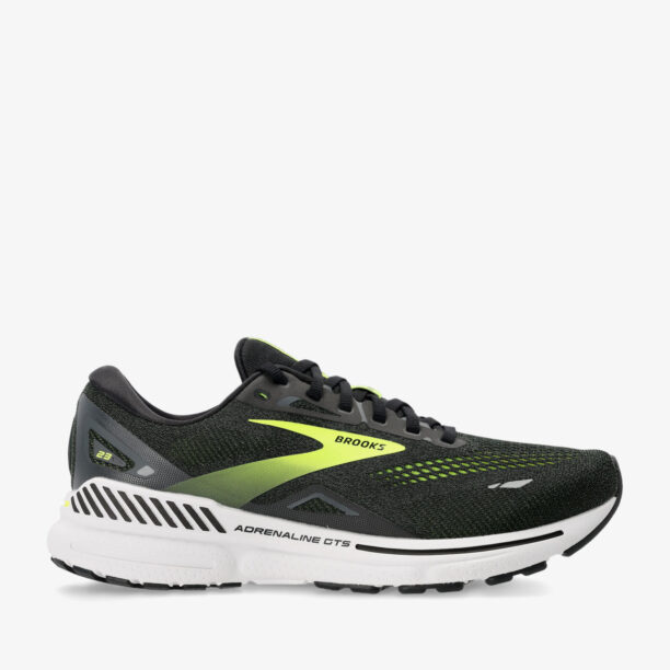 Pantofi alergare barbati Brooks Adrenaline GTS 23 - black/nightlife/ebony