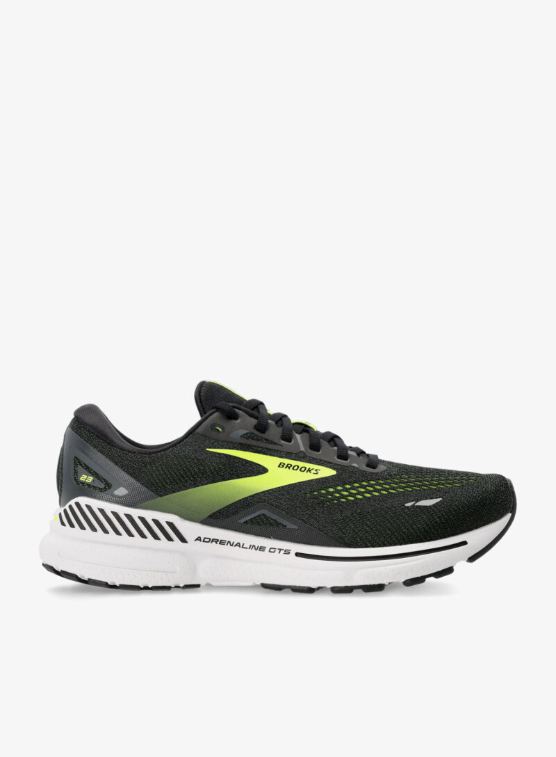 Pantofi alergare barbati Brooks Adrenaline GTS 23 - black/nightlife/ebony