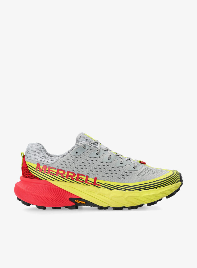 Pantofi alergare barbati Merrell Agility Peak 5 - highrise/hiviz