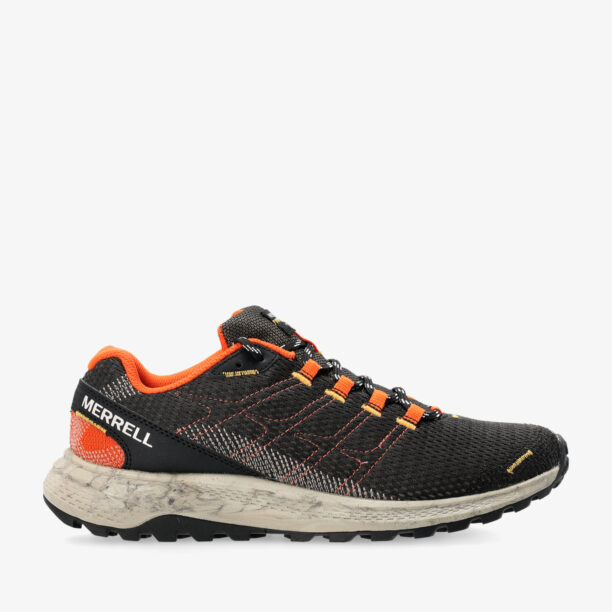 Pantofi alergare barbati Merrell Fly Strike - black/tangerine