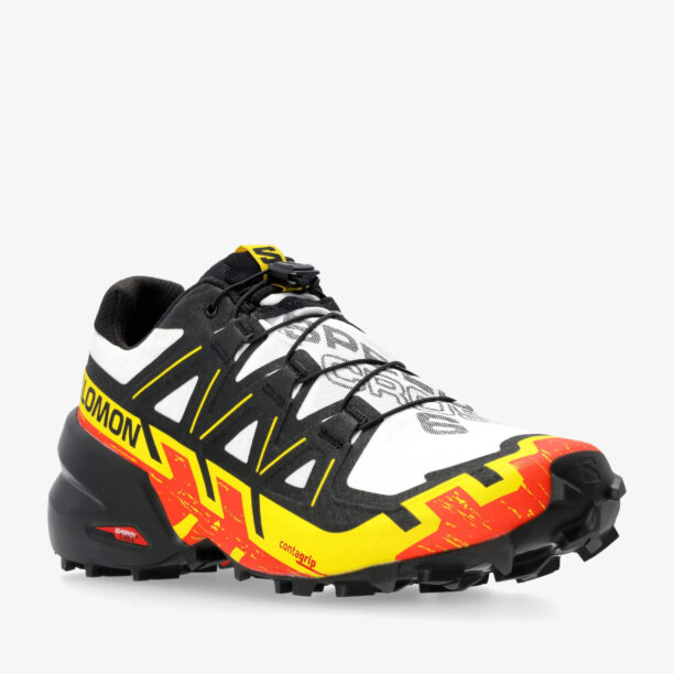 Cumpăra Pantofi alergare barbati Salomon Speedcross 6 - white/black/empyel