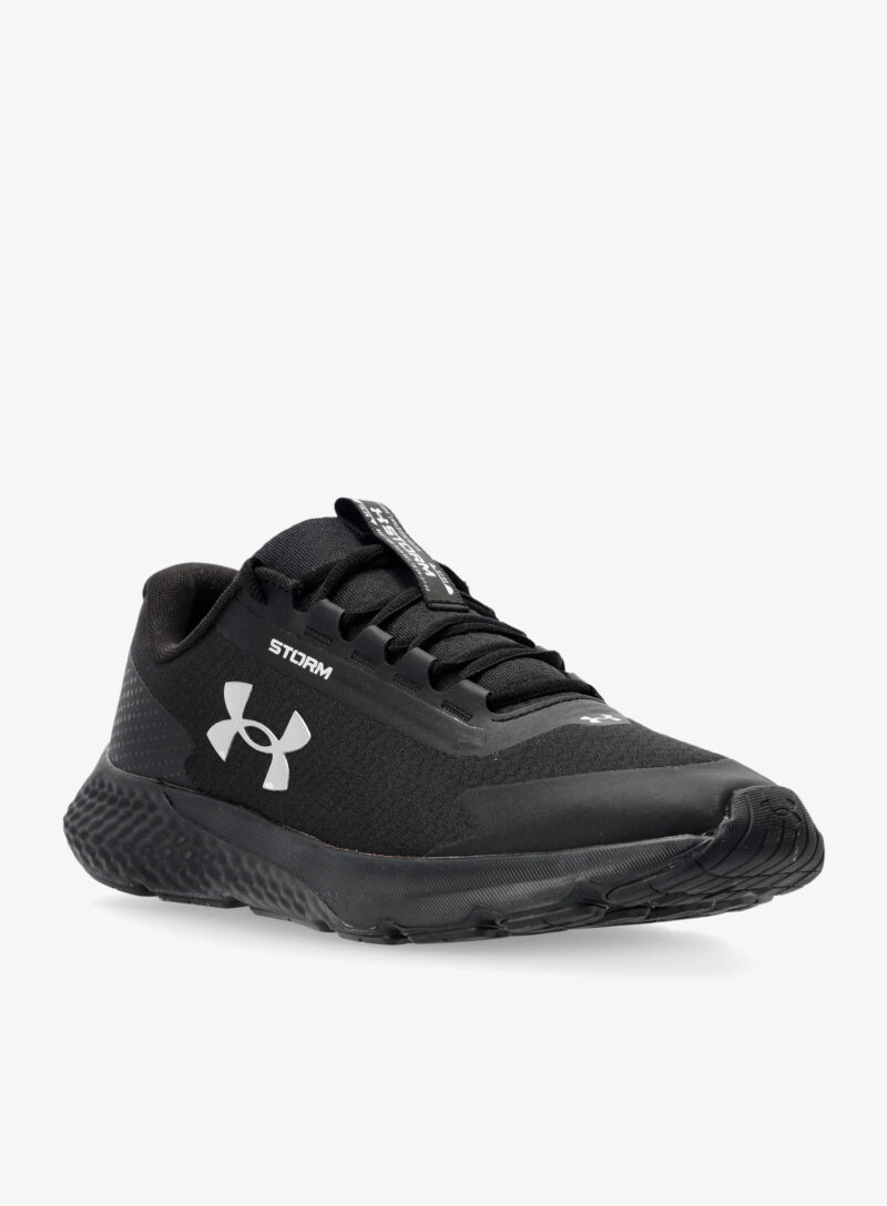 Preţ Pantofi alergare barbati Under Armour UA Charged Rogue 3 Storm - black/black/metallic silver