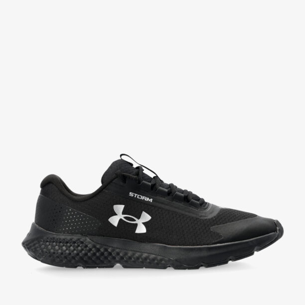 Pantofi alergare barbati Under Armour UA Charged Rogue 3 Storm - black/black/metallic silver