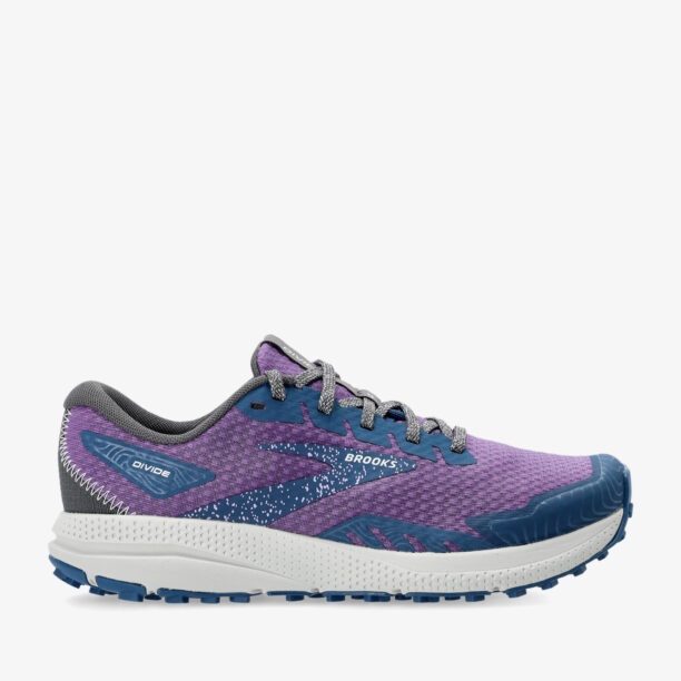 Pantofi alergare femei Brooks Divide 4 - purple/navy/oyster