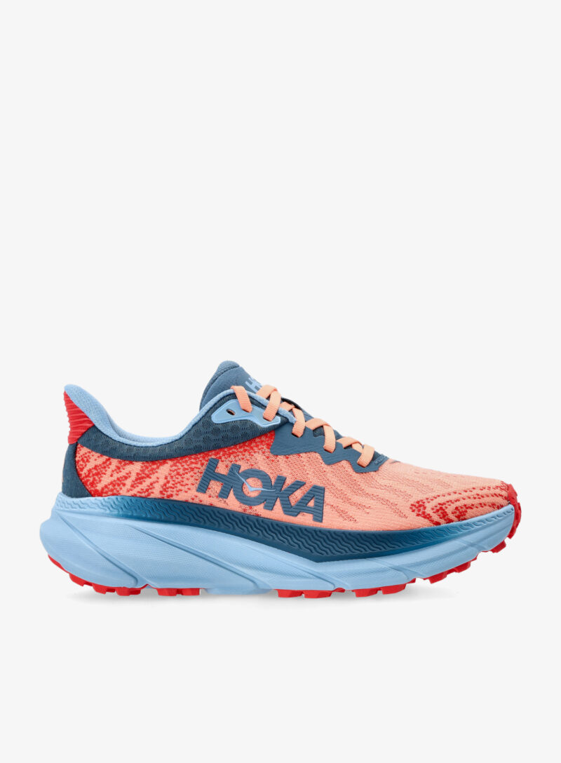 Pantofi alergare femei Hoka Challenger ATR 7 - papaya/real teal