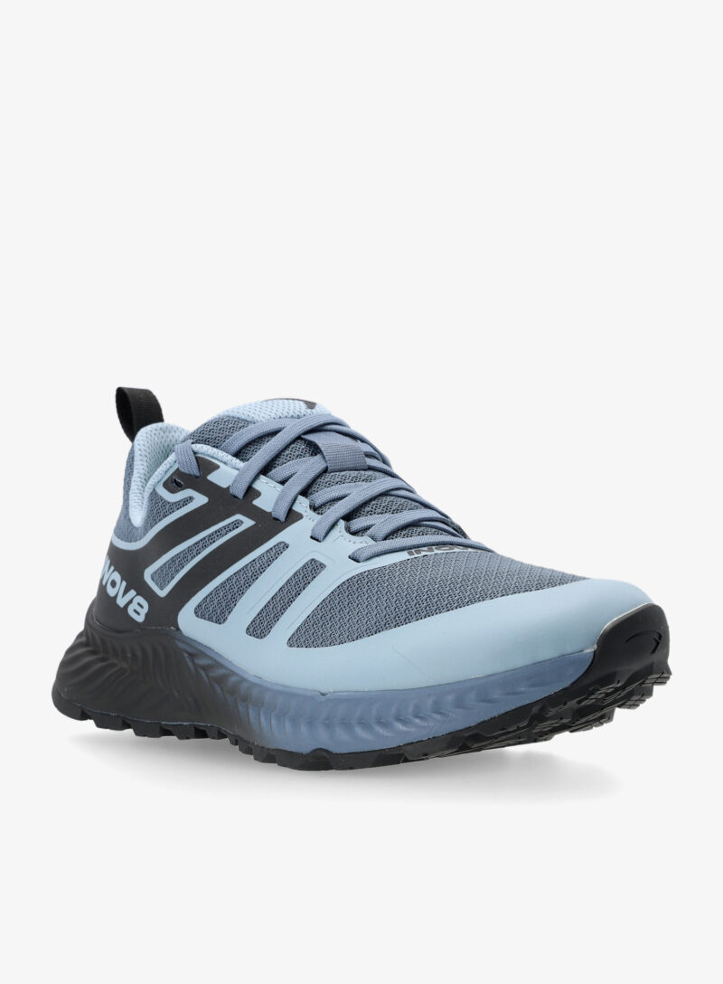 Cumpăra Pantofi alergare trail Inov-8 TrailFly Standard - blue grey/black/slate