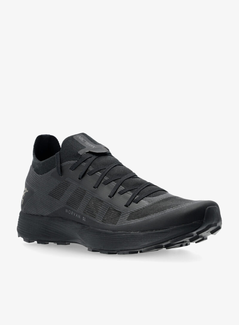 Cumpăra Pantofi alergare trail barbati Arcteryx Norvan SL 3 - black/light fallow