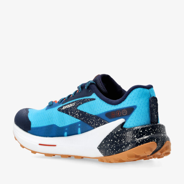 Preţ Pantofi alergare trail barbati Brooks Catamount 2 - peacoat/atomic blue/rooibos