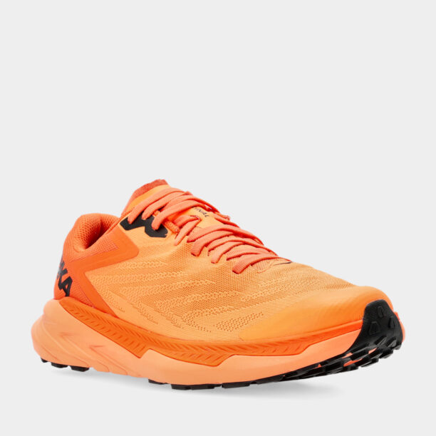 Cumpăra Pantofi alergare trail barbati Hoka Zinal - blazing orange