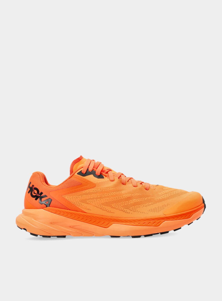 Pantofi alergare trail barbati Hoka Zinal - blazing orange