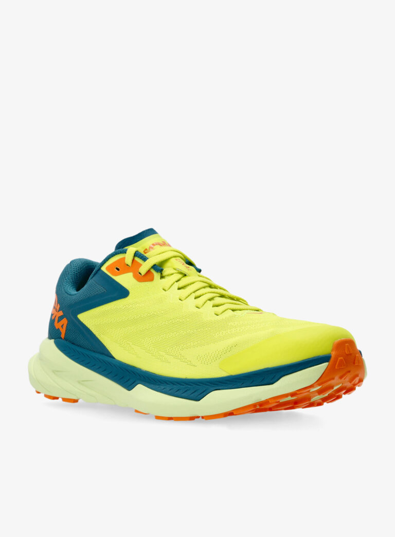 Preţ Pantofi alergare trail barbati Hoka Zinal - evening primrose/blue coral