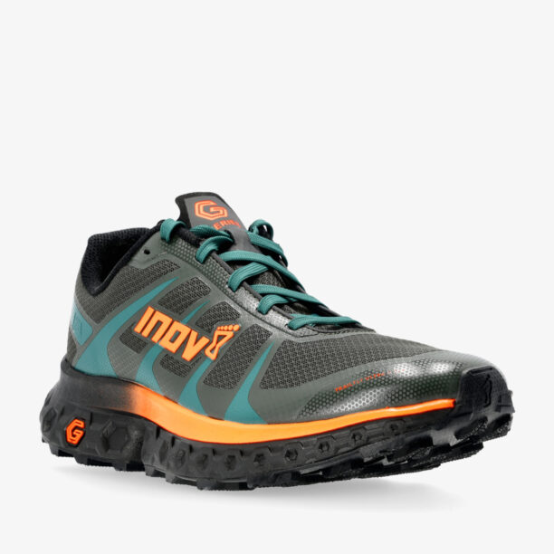 Cumpăra Pantofi alergare trail barbati Inov-8 Trailfly Ultra G 300 Max - olive/orange