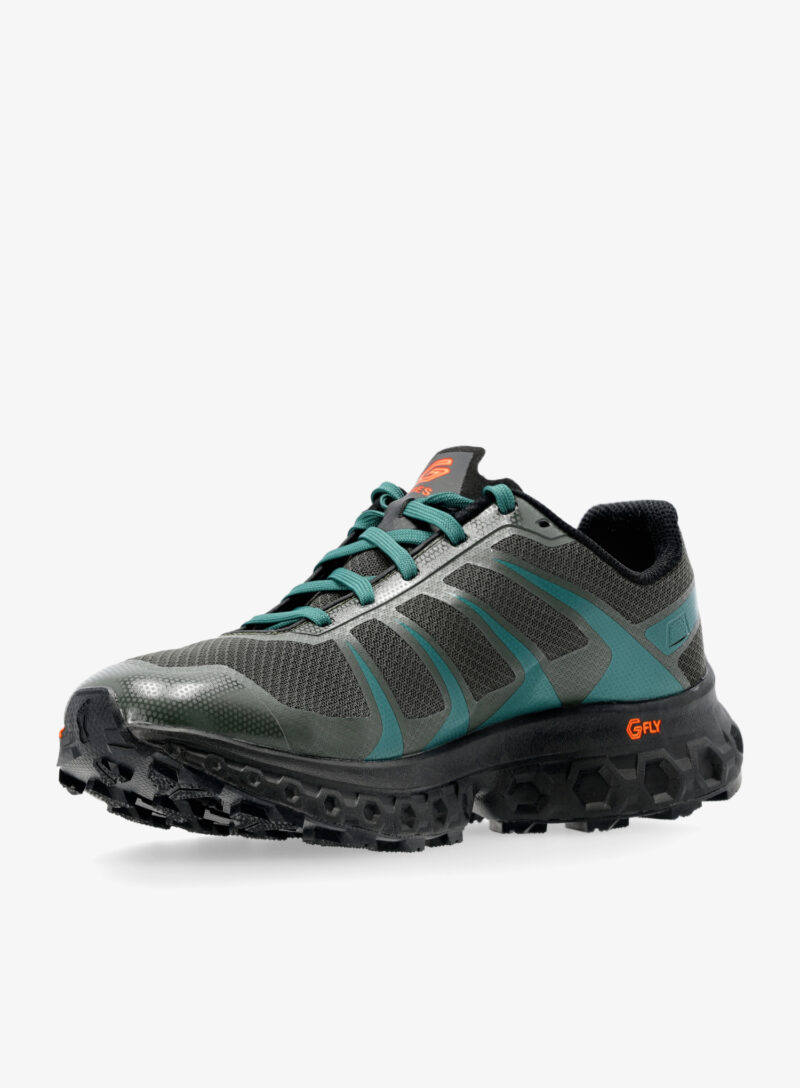 Original Pantofi alergare trail barbati Inov-8 Trailfly Ultra G 300 Max - olive/orange