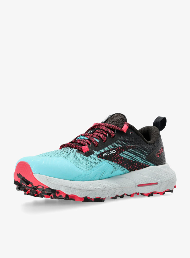 Preţ Pantofi alergare trail femei Brooks Cascadia 17 - bluefish/black/pink