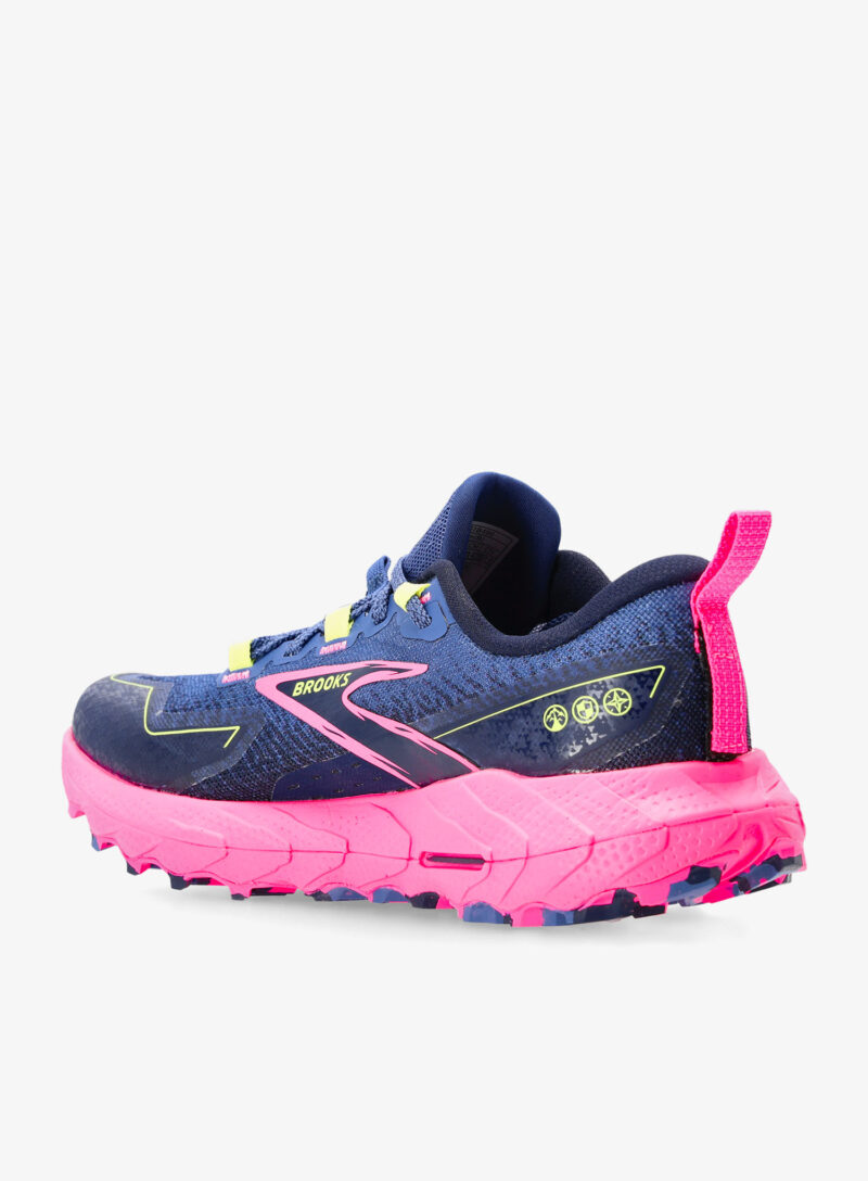 Preţ Pantofi alergare trail femei Brooks Cascadia 18 - grey blue/pink/sunny lime