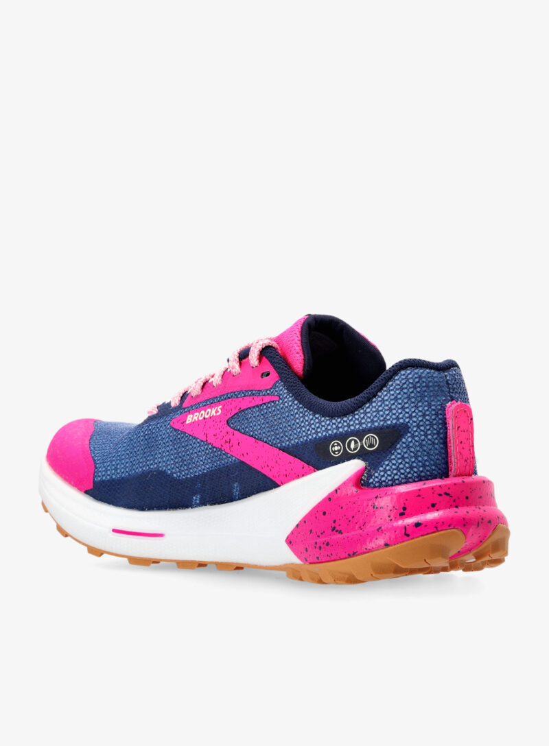 Preţ Pantofi alergare trail femei Brooks Catamount 2 - peacoat/pink/biscuit