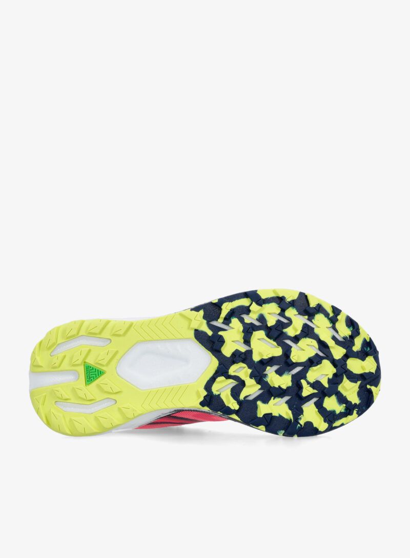 Pantofi alergare trail femei Brooks Catamount 3 - pink/peacoat/sunny lime preţ