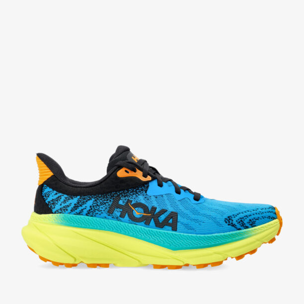 Pantofi alergare trail femei Hoka Challenger ATR 7 - blue/evening primrose