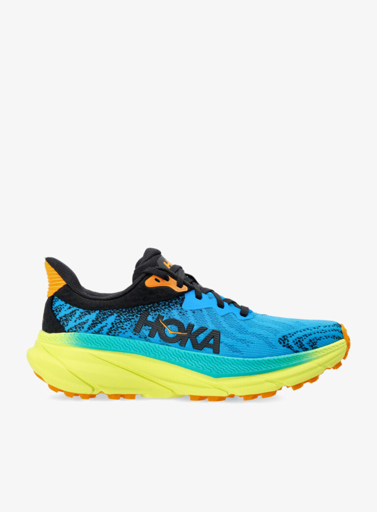 Pantofi alergare trail femei Hoka Challenger ATR 7 - blue/evening primrose