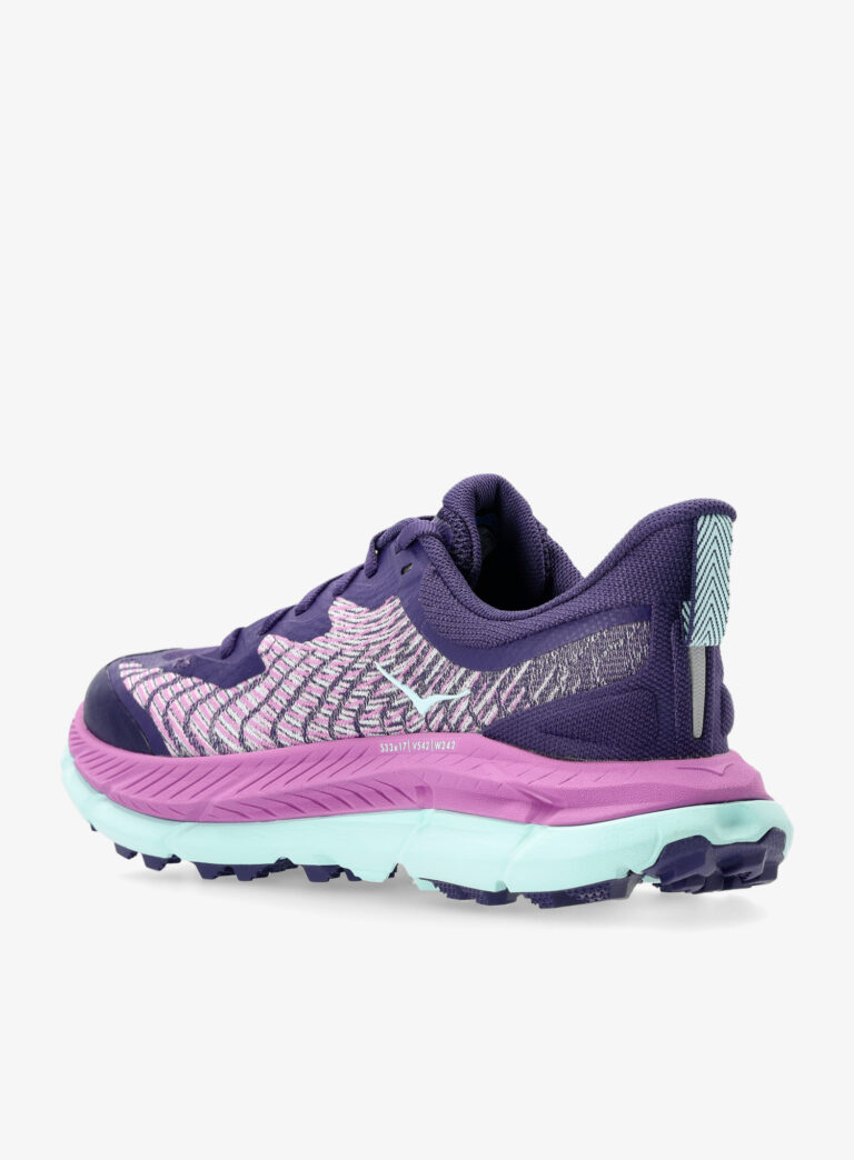 Pantofi alergare trail femei Hoka Mafate Speed 4 - night sky/orchid flower - imagine 6