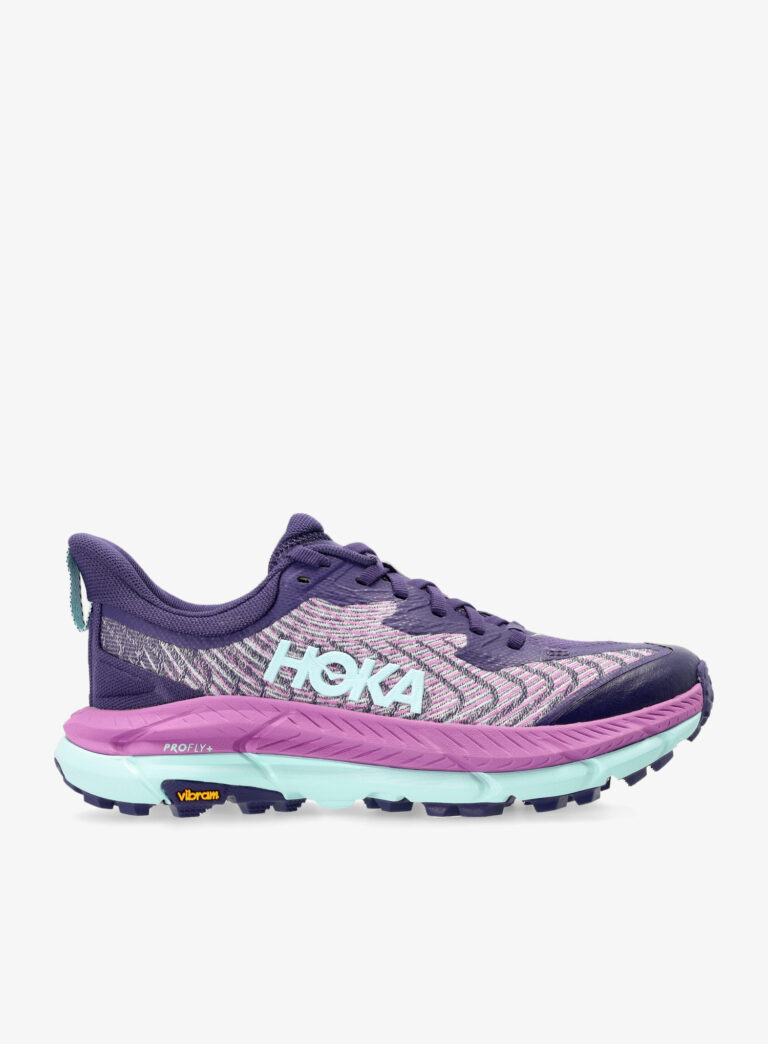 Pantofi alergare trail femei Hoka Mafate Speed 4 - night sky/orchid flower