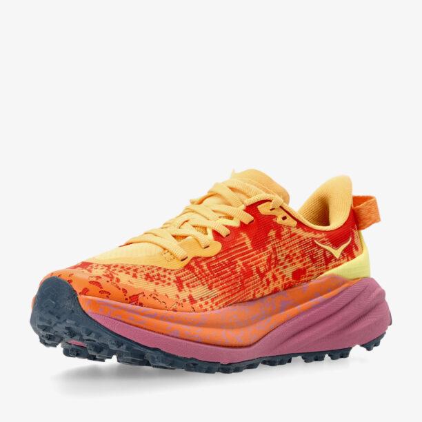 Preţ Pantofi alergare trail femei Hoka Speedgoat 6 - sherbet/beet root