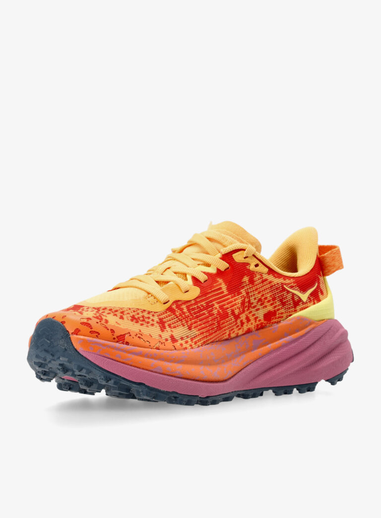 Preţ Pantofi alergare trail femei Hoka Speedgoat 6 - sherbet/beet root