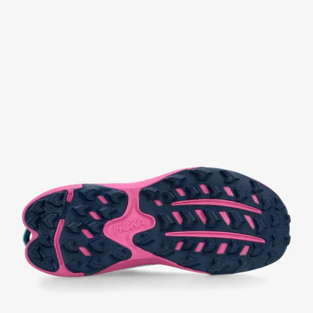 Pantofi alergare trail femei Hoka Torrent 4 - drizzle/fuchsia preţ