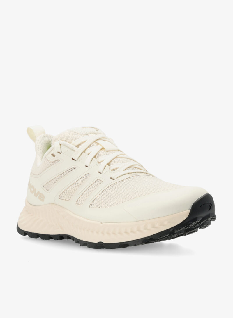 Cumpăra Pantofi alergare trail femei Inov-8 TrailFly Standard - ivory