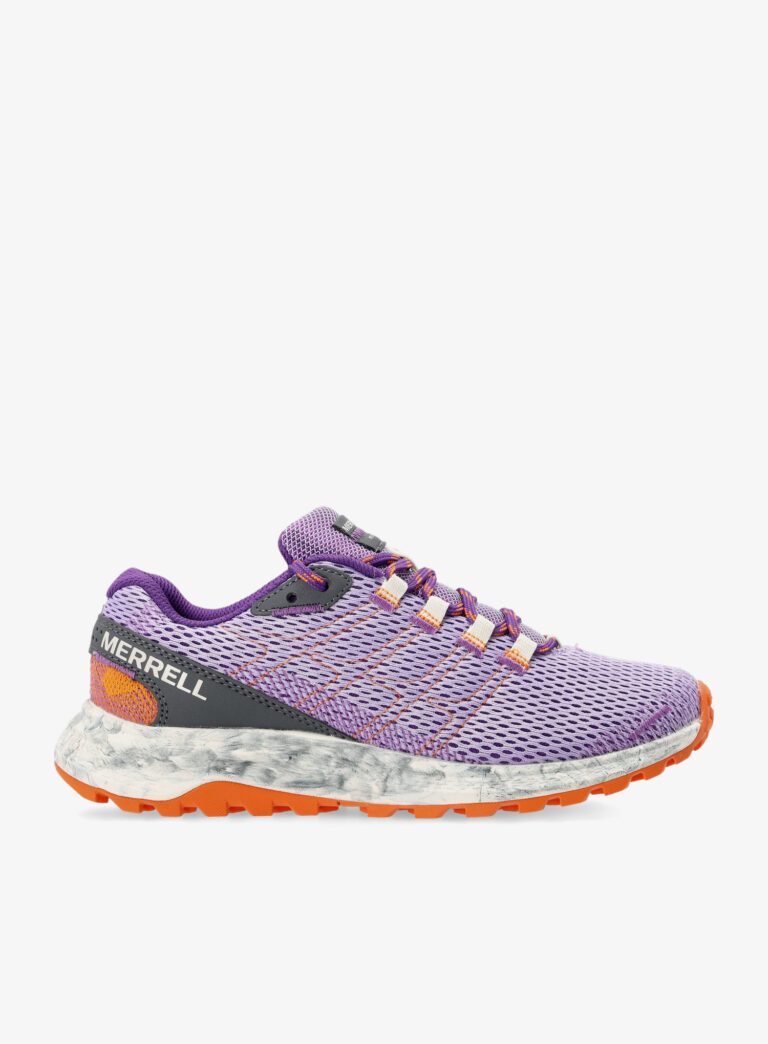 Pantofi alergare trail femei Merrell Fly Strike - orchid/rock dr