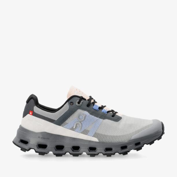 Pantofi alergare trail femei On Running Cloudvista - alloy/black