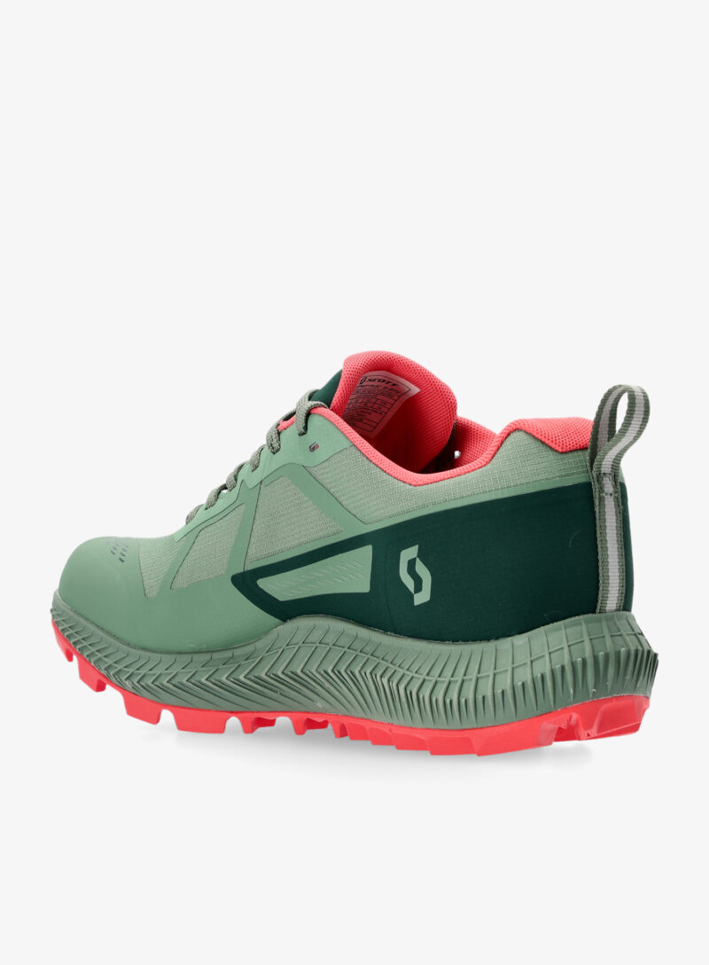 Preţ Pantofi alergare trail femei SCOTT SCO Supertrac 3 GTX - frost green/coral pink