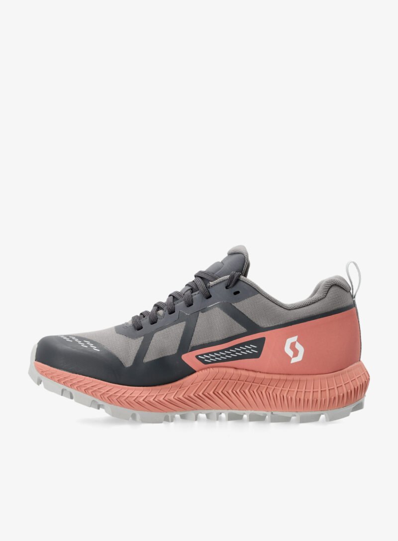 Original Pantofi alergare trail femei SCOTT SCO Supertrac 3 GTX - slate grey/terra red