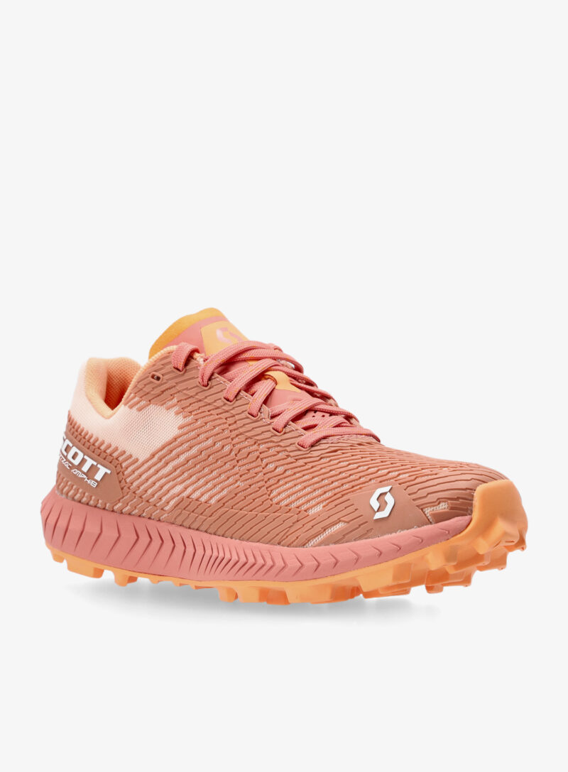 Cumpăra Pantofi alergare trail femei SCOTT SCO Supertrac Amphib - terra red/melon orange