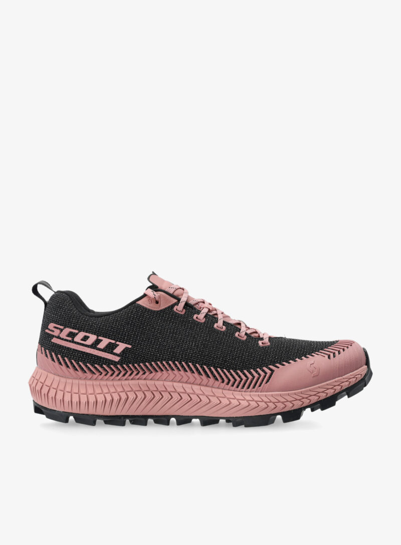 Pantofi alergare trail femei SCOTT SCO Supertrac Ultra RC - black/crystal pink