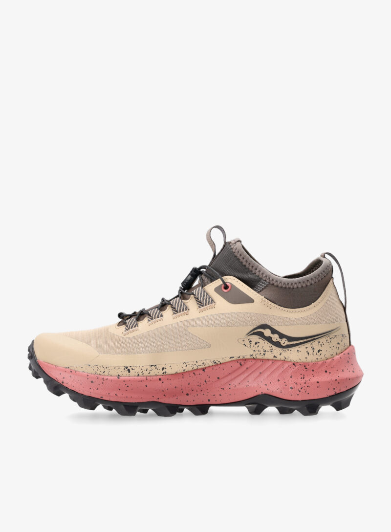 Original Pantofi alergare trail femei Saucony Peregrine 13 ST - desert/umber