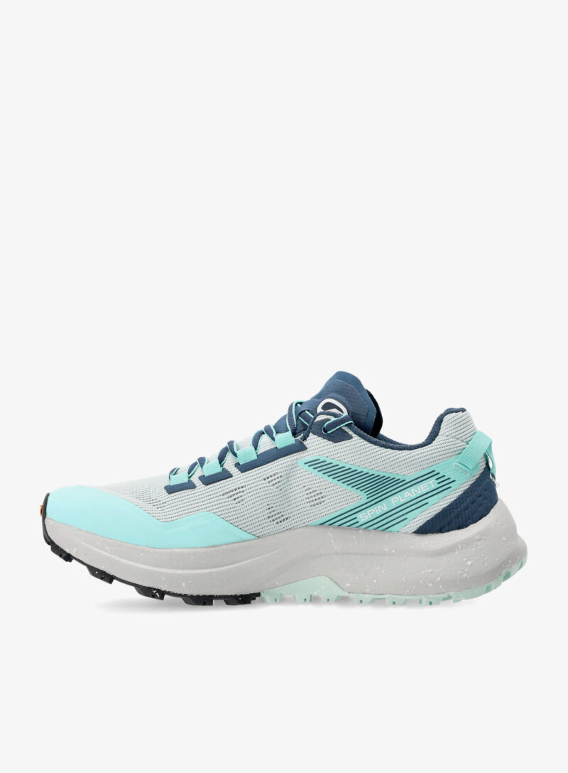 Original Pantofi alergare trail femei Scarpa Spin Planet - aqua/nile blue