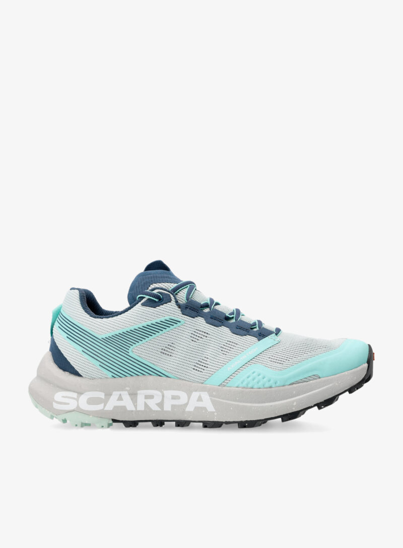 Pantofi alergare trail femei Scarpa Spin Planet - aqua/nile blue