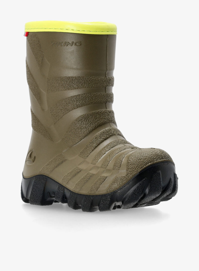 Cumpăra Pantofi băieți Viking Footwear Ultra Warm - khaki/black